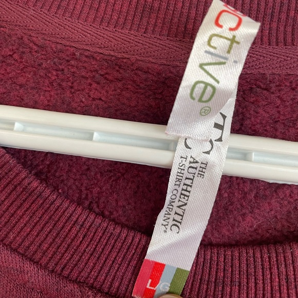 Maroon Crew Sweater - Picture 3 of 3